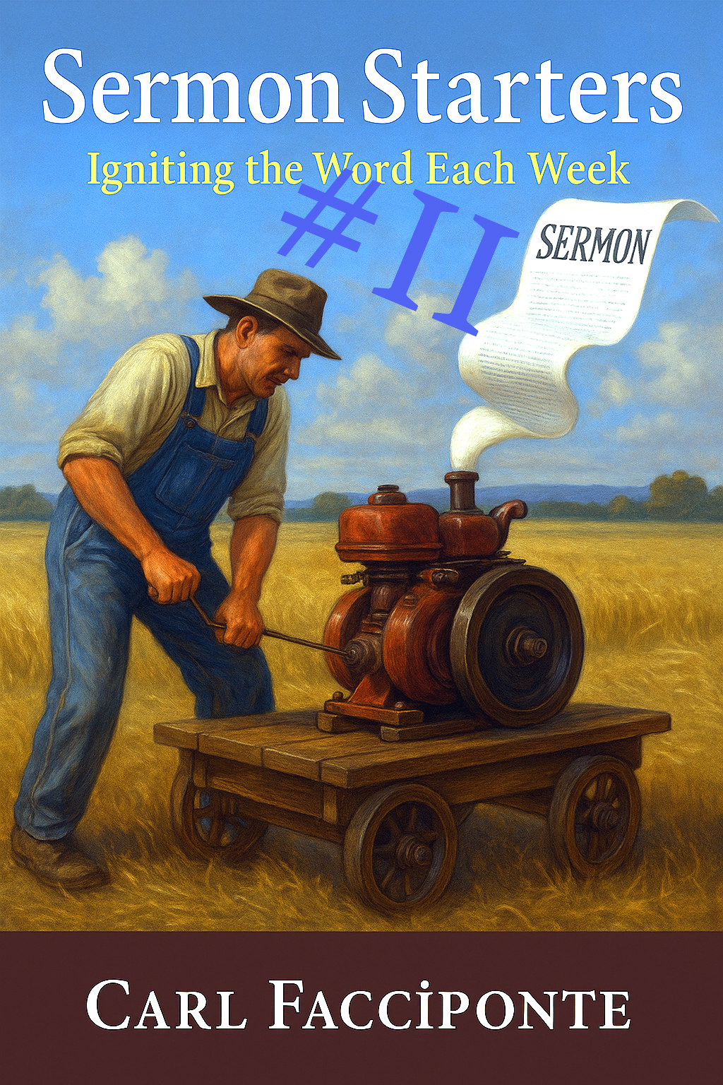 Sermon Starters II book cover - Christian preaching resource by Carl Facciponte